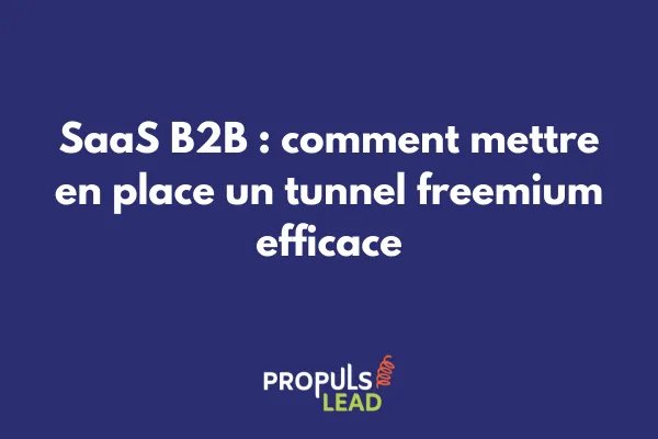 Schéma tunnel de vente freemium SaaS B2B avec étapes de conversion de gratuit vers payant