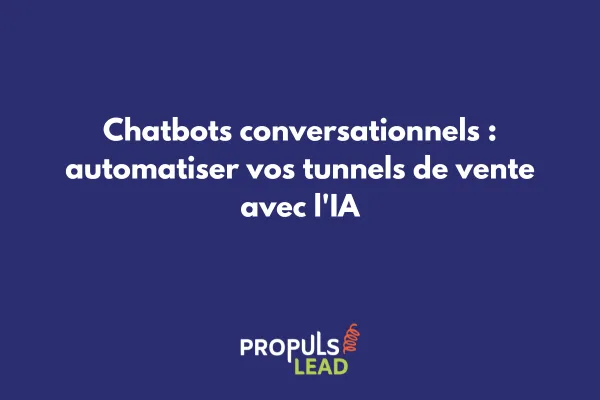 Interface chatbot conversationnel intégré dans un tunnel de vente GoHighLevel