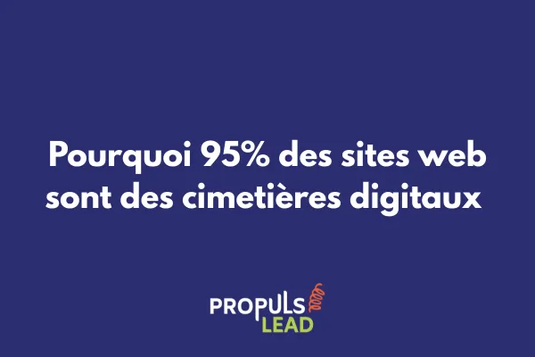 Comparaison entre un site web passif et un tunnel de vente actif qui génère des conversions 