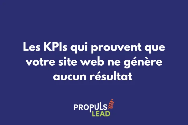 Tableau de bord analytics montrant les KPIs d'un site web avec des indicateurs de performance en rouge