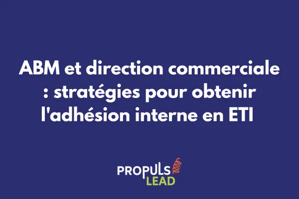 Présentation ABM en comité de direction avec graphiques de performance commerciale 