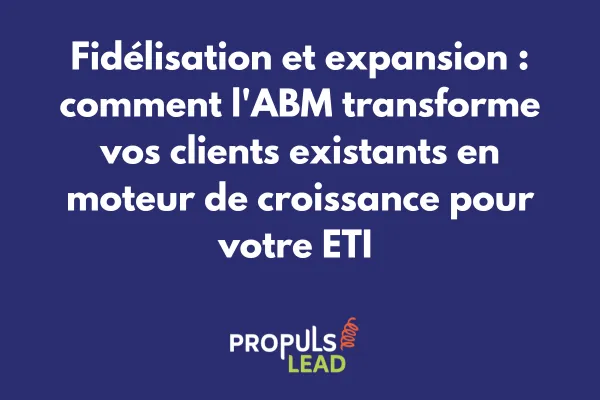 Graphique montrant l'évolution du Net Revenue Retention d'une ETI grâce à l'ABM avec courbe ascendante 