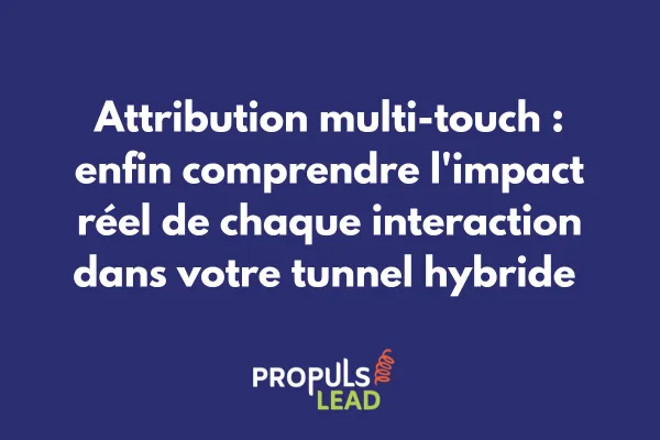 Visualisation d'un parcours client multi-touch montrant l'attribution de valeur entre points de contact physiques et digitaux 