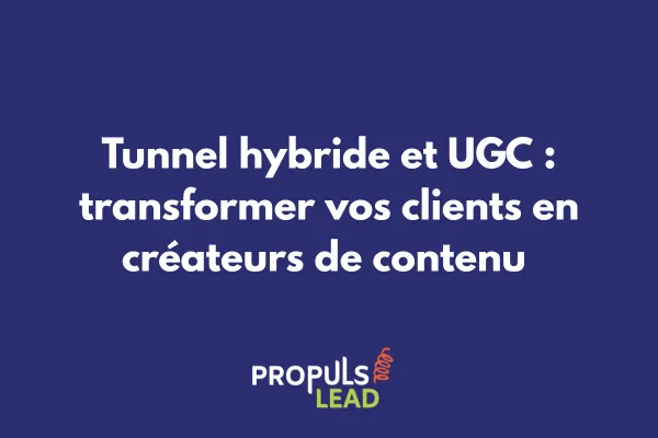 Clients créant du contenu authentique dans un tunnel de vente hybride offline et online
