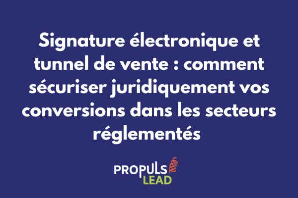 Interface de signature électronique intégrée dans un tunnel de vente conforme au règlement eIDAS