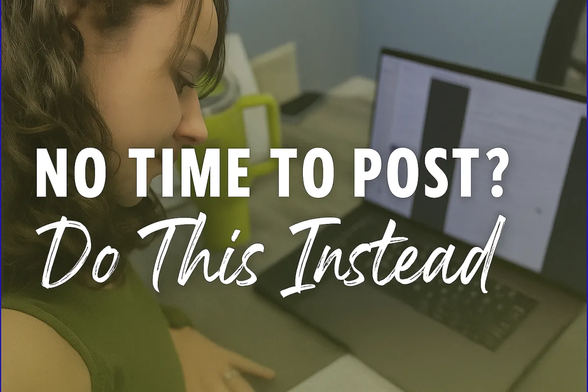 What Should Real Estate Agents Post When They’re Out of Time?