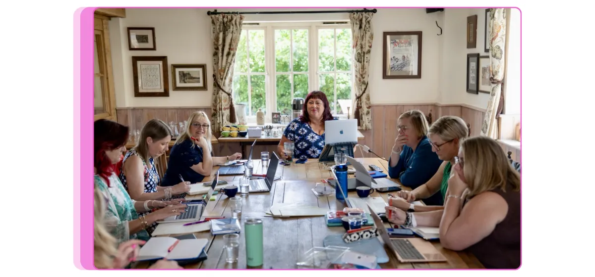 Emma Michael hosting an AI masterclass for entrepreneurs