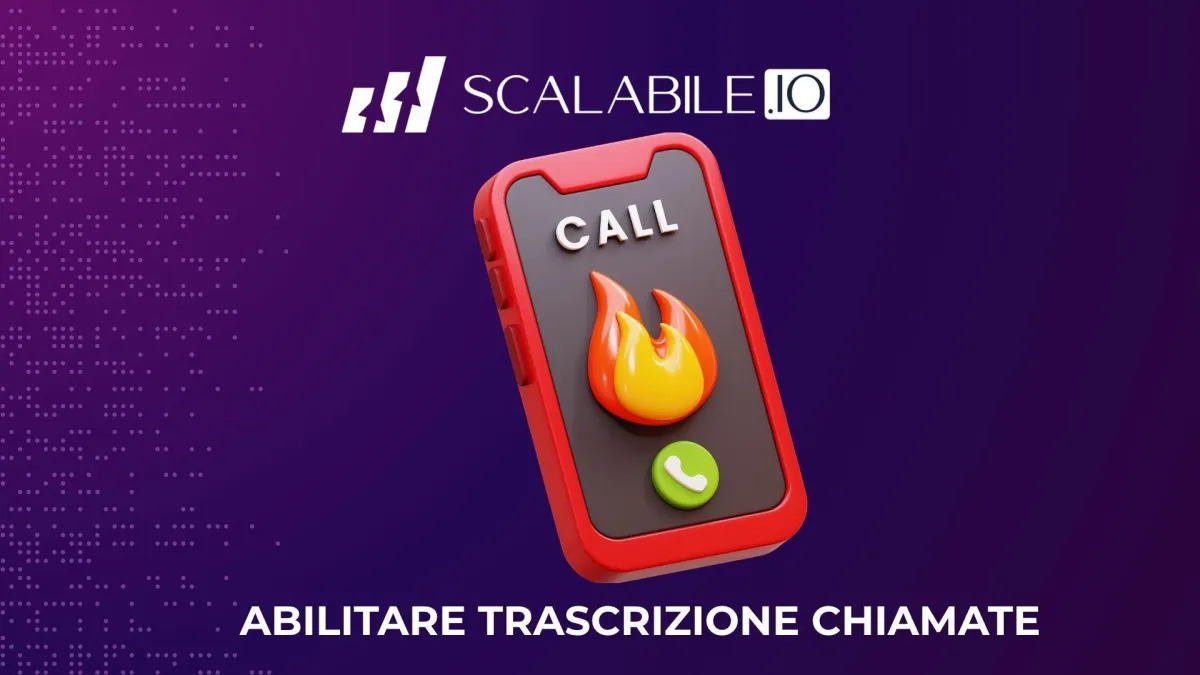 Come abilitare la trascrizione delle chiamate per le chiamate registrate