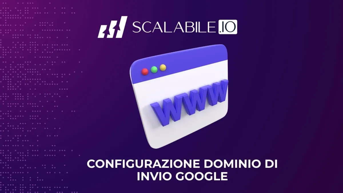 Configurazione del dominio di invio dedicato di Google (LC Email)