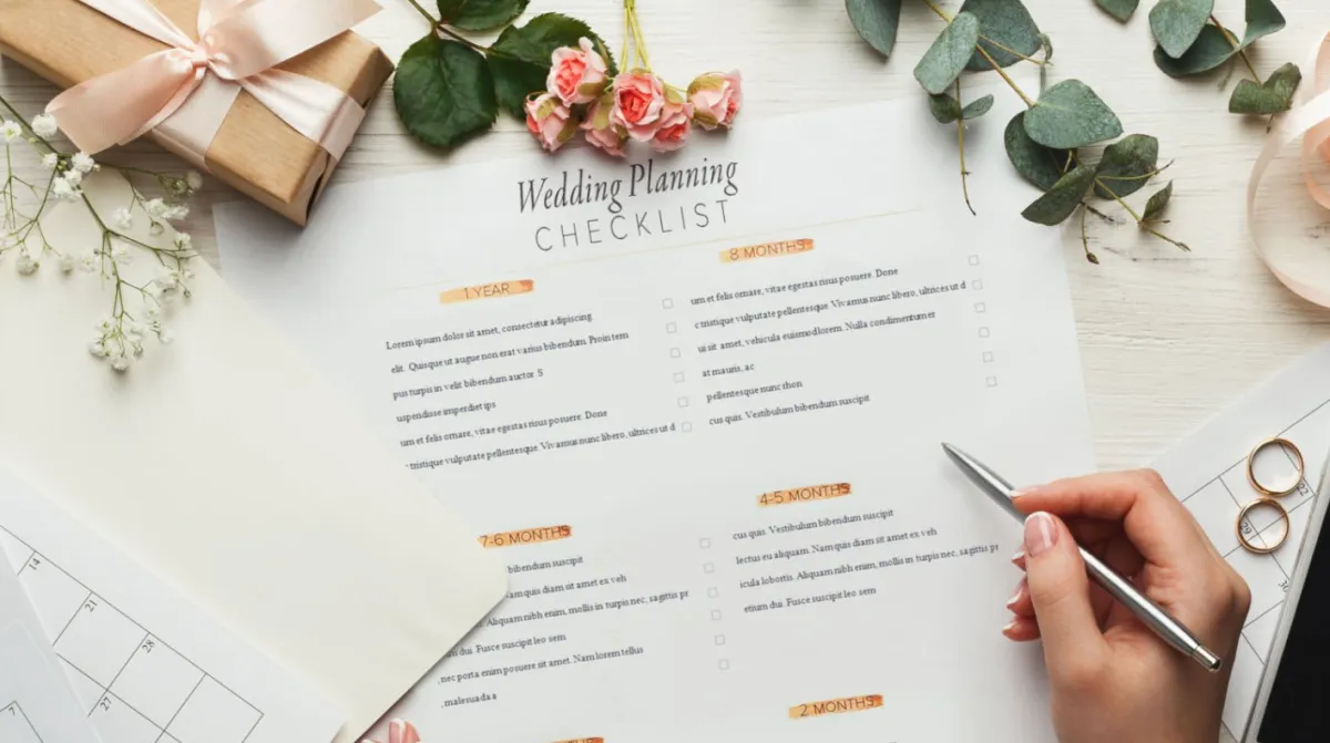 wedding planning checklist