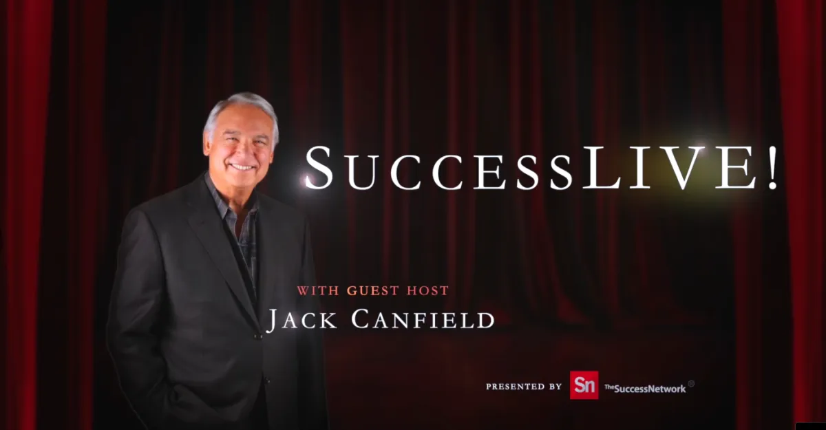 Success LIVE! On the stage with Jack Canfield