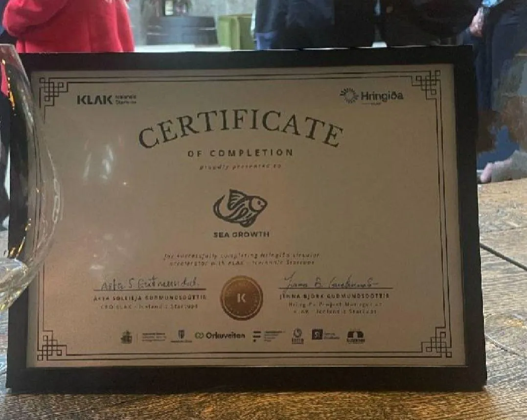 Hringiða Certificate