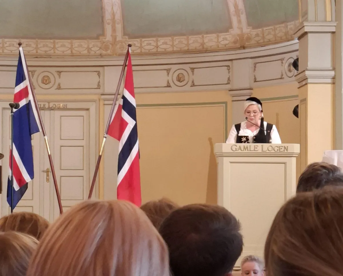 Halla Tómasdóttir Oslo