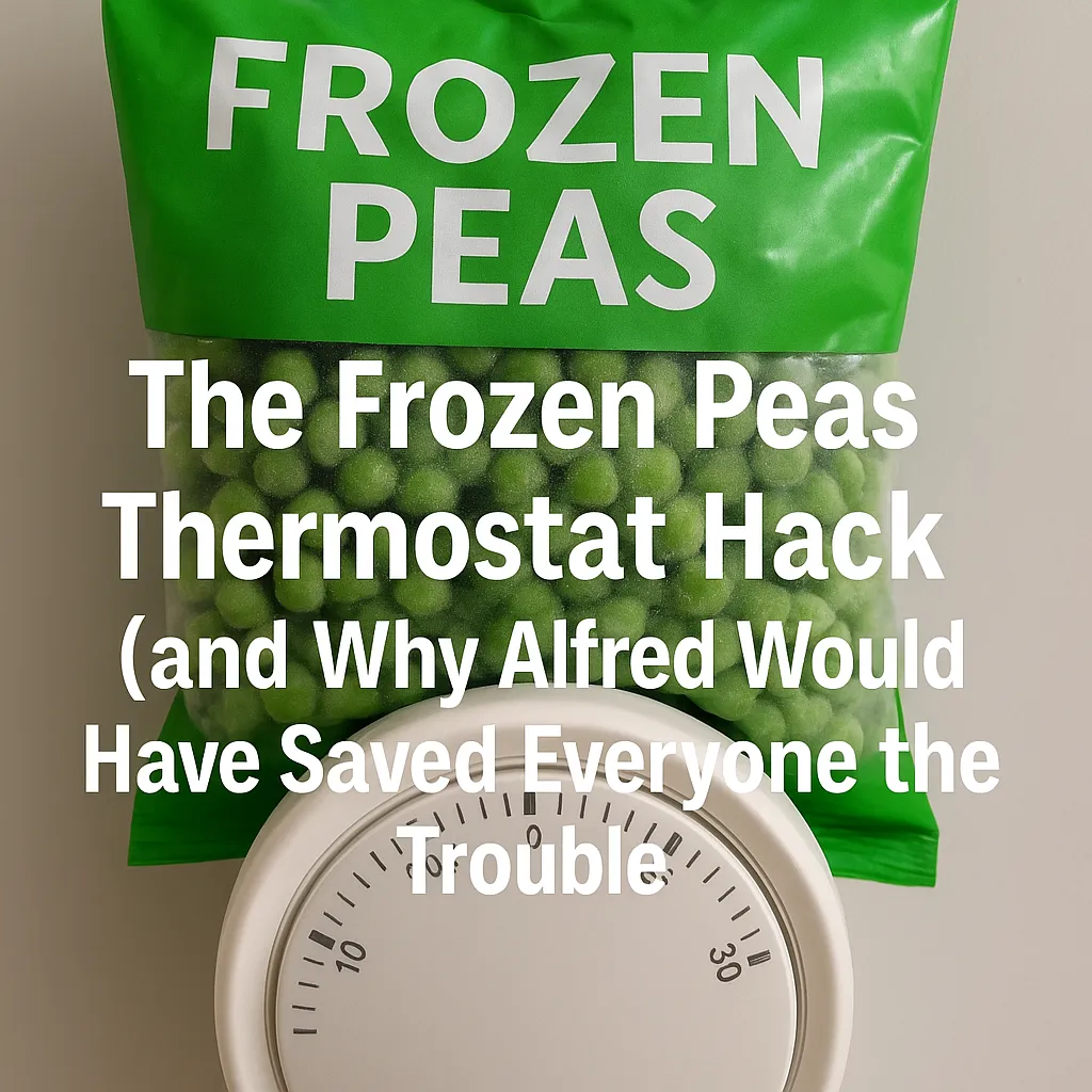 The Frozen Peas Thermostat Hack