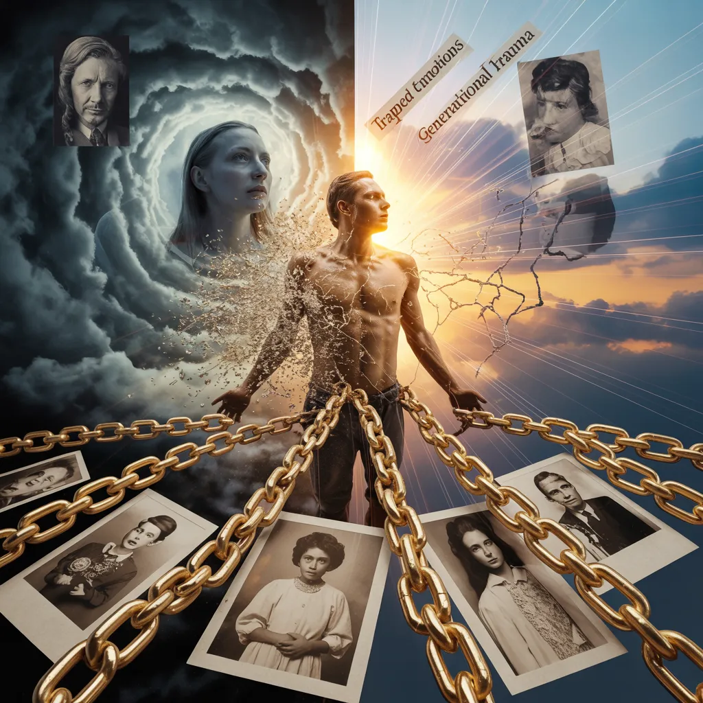 Breaking free from trapped emotions and childhood programming through emotional code healing and vital force energy release techniques for women over 45 experiencing identity transformation and holistic wellness breakthrough