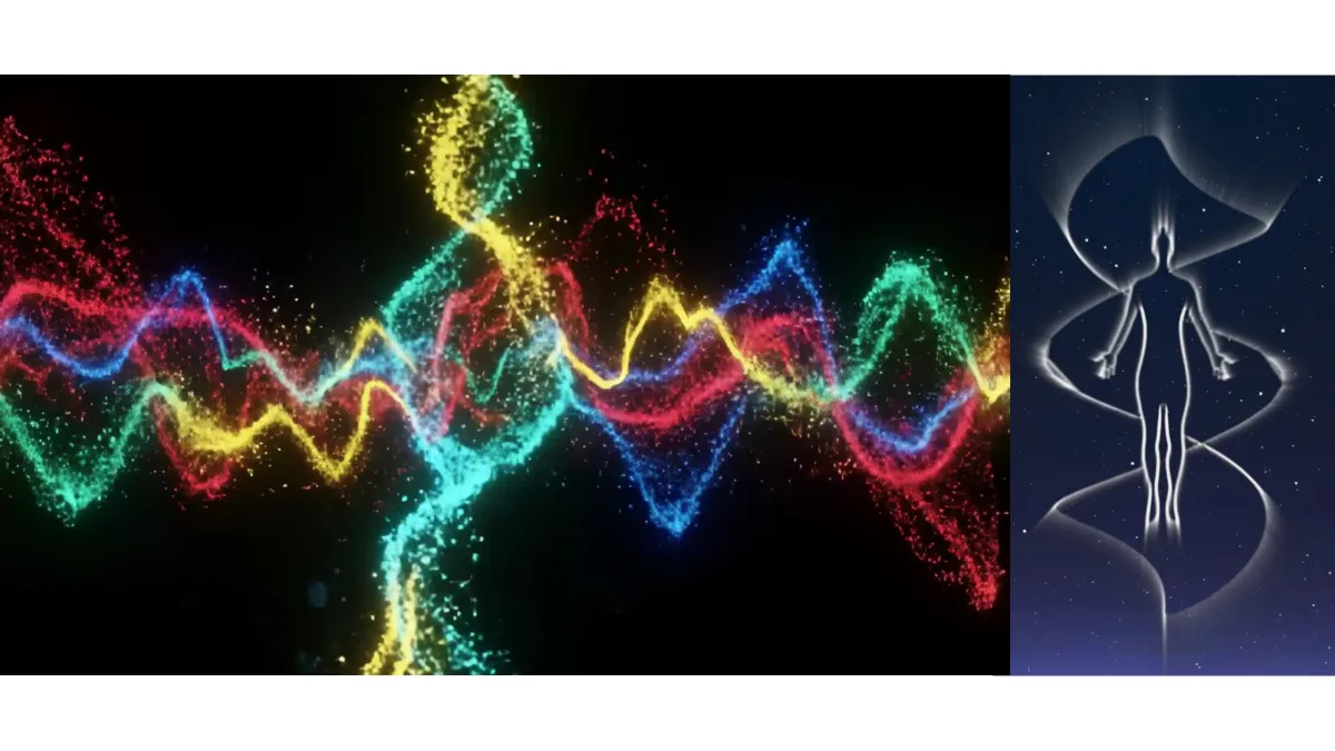 Image showing different frequency vibrations