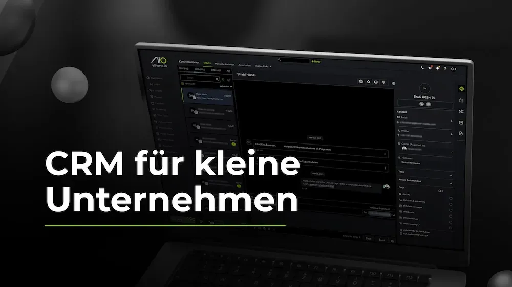 CRM für kleine Unternehmen: Schluss mit Excel-Chaos – so bringst Du Struktur in Vertrieb & Service