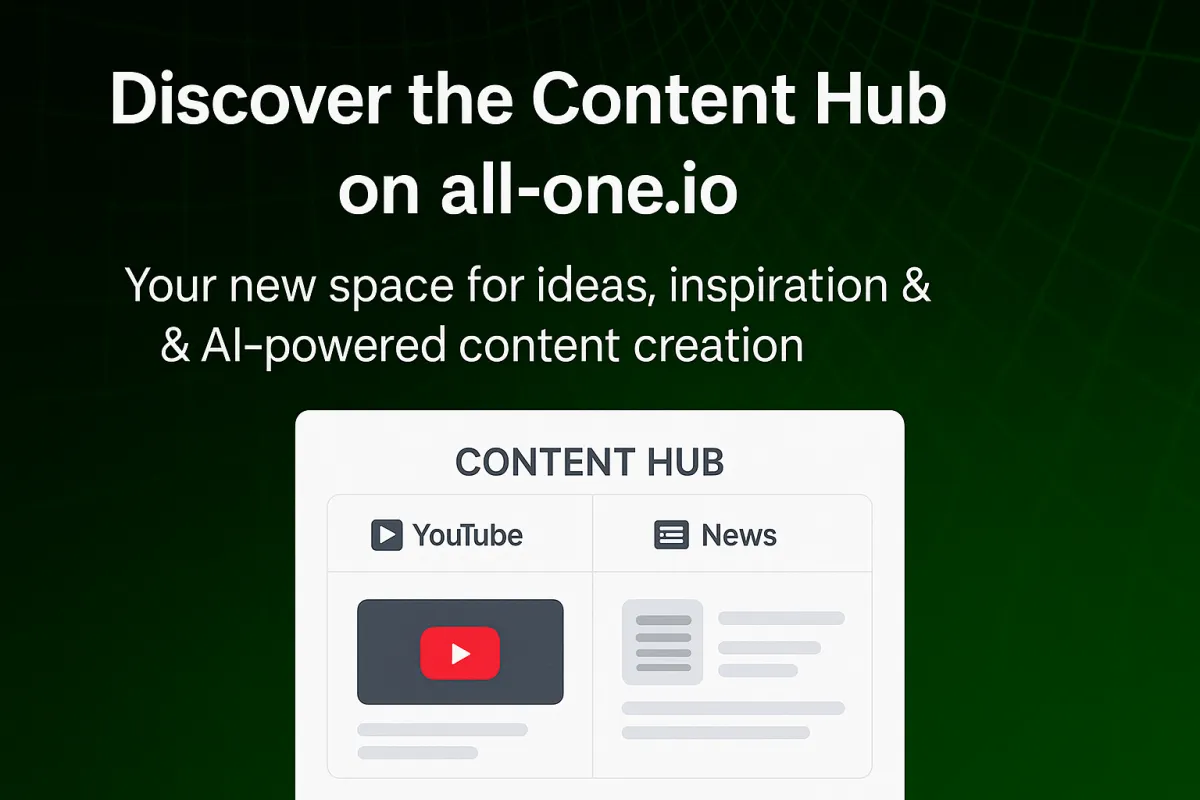 Content Hub auf all-one.io