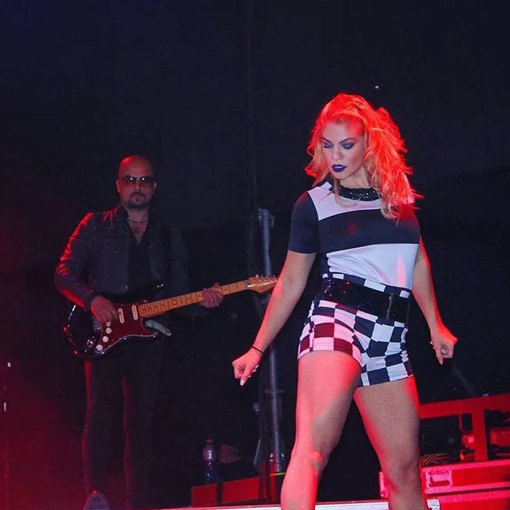 Dancing on tour with an artist all over the world