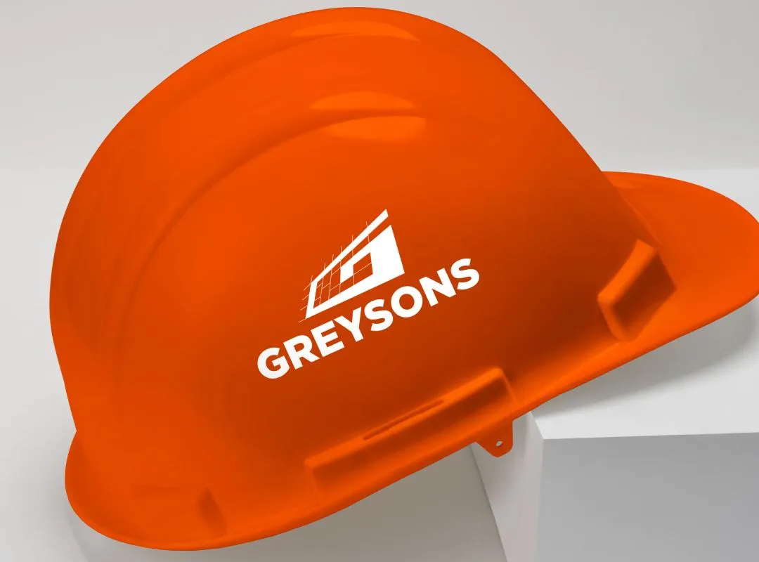 Hard Hat of CORPORATE BRAND of ALUMINIUM designed by exter marketing