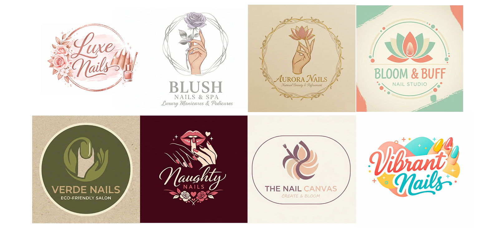 Best Color Palettes for Nail Salon Business: The Brand Color Psychology