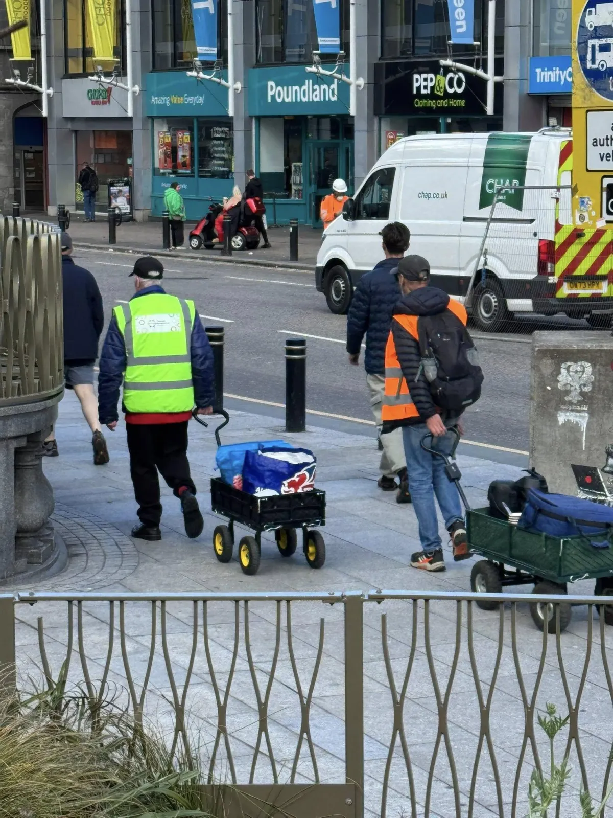 Homeless Man in Manchester