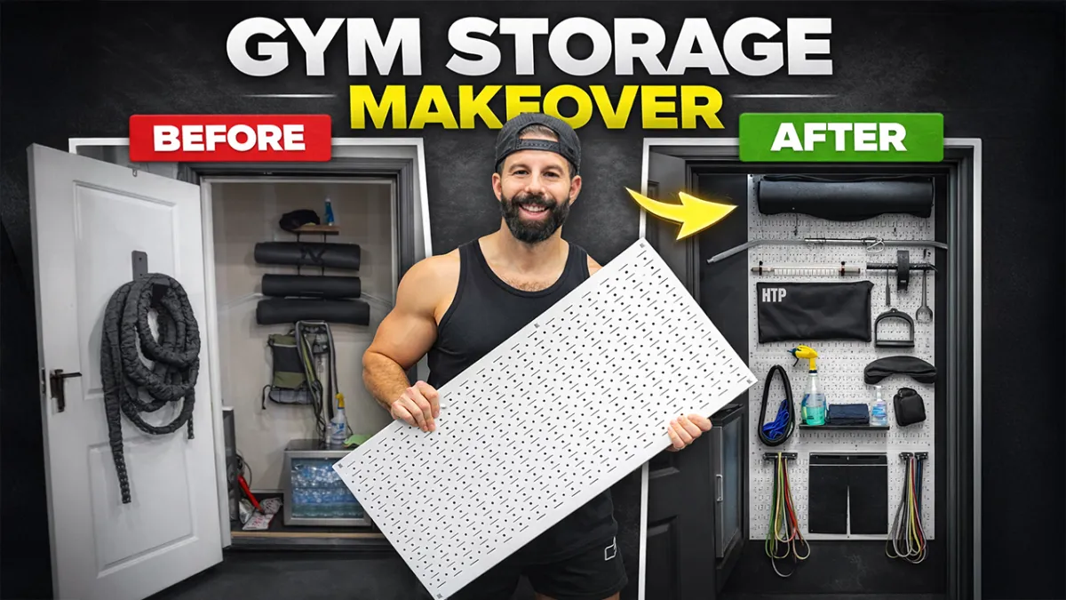 Wall Control Gym Storage Makeover (Full Setup)