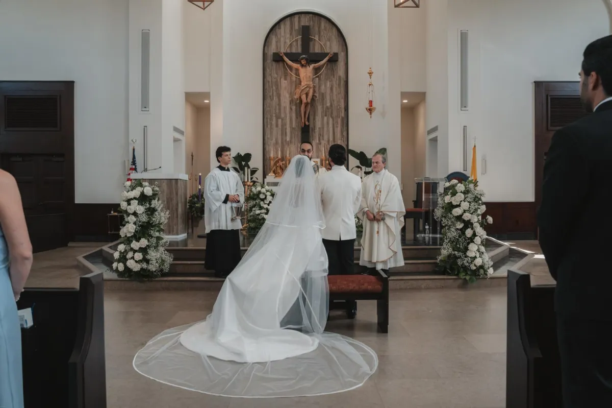 A Catholic wedding is more than a celebration—it's a holy sacrament. The moment when two souls become one, before God