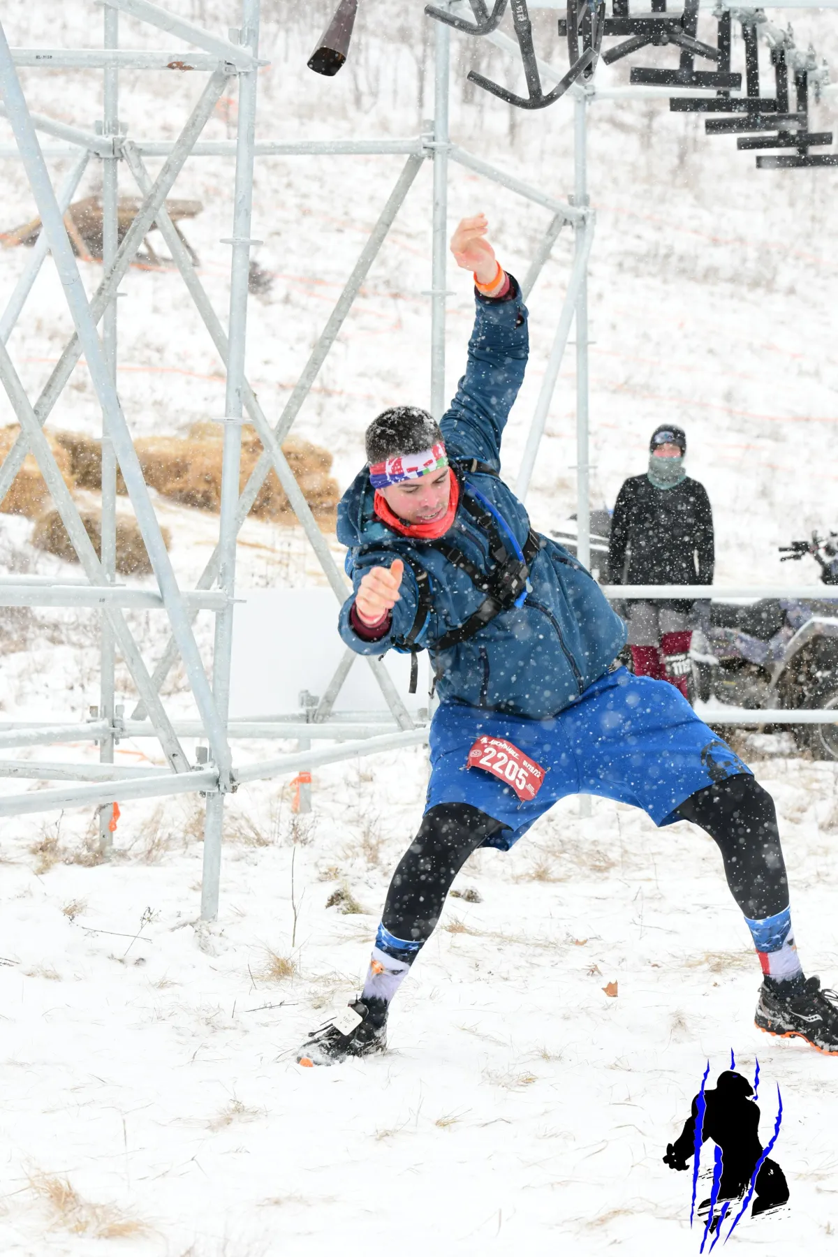 Lots of falling and ankle rolling can lead to this.