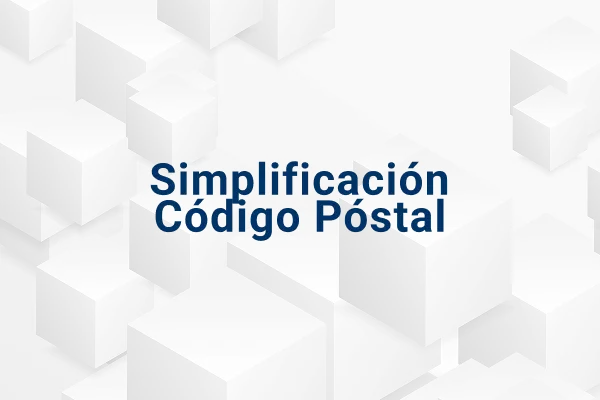 Simplificación Código Póstal