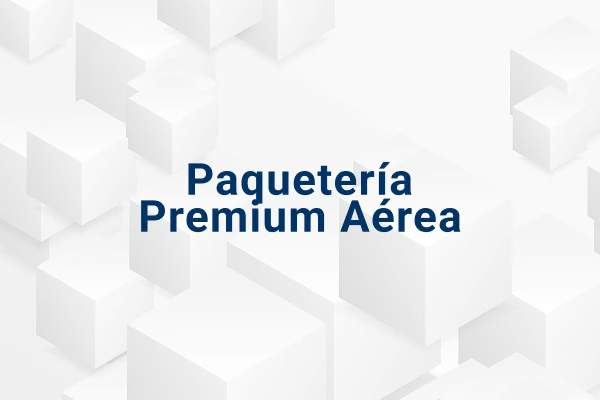 Idea: Paquetería Premium Aérea