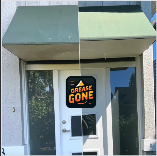 Clean Fabric Awnings Using GreaseGone Degreaser