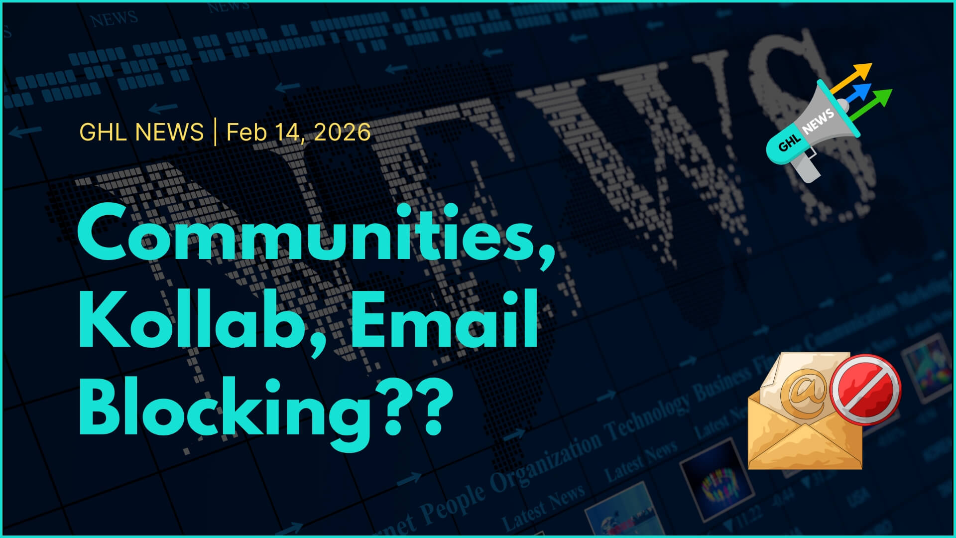 Communities, Kollab, Email Blocking