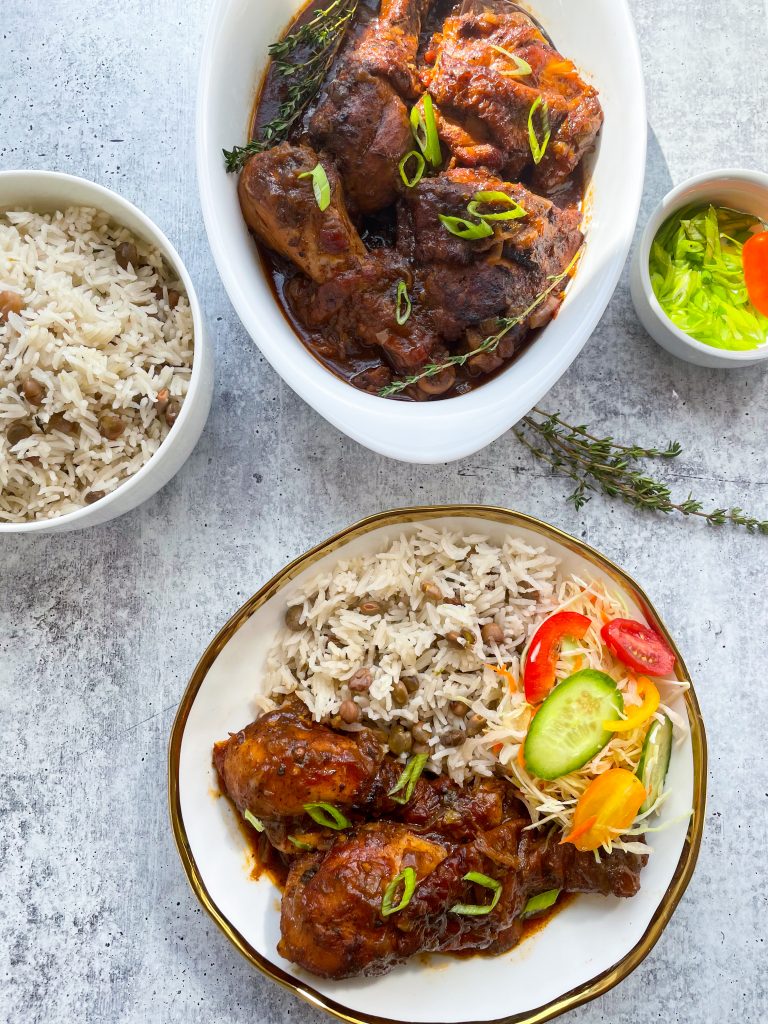 Jamaican Brown Stew Chicken (Stew Chicken)