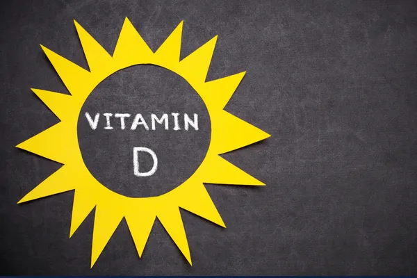 a sun cutout with vitamin D
