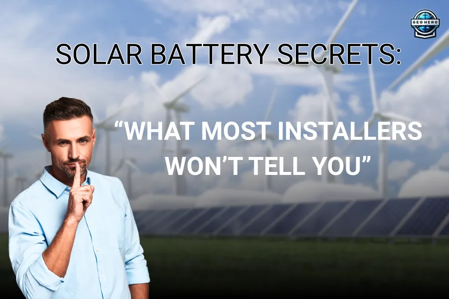 Solar Storage Secrets: What Most Installers Won’t Tell You