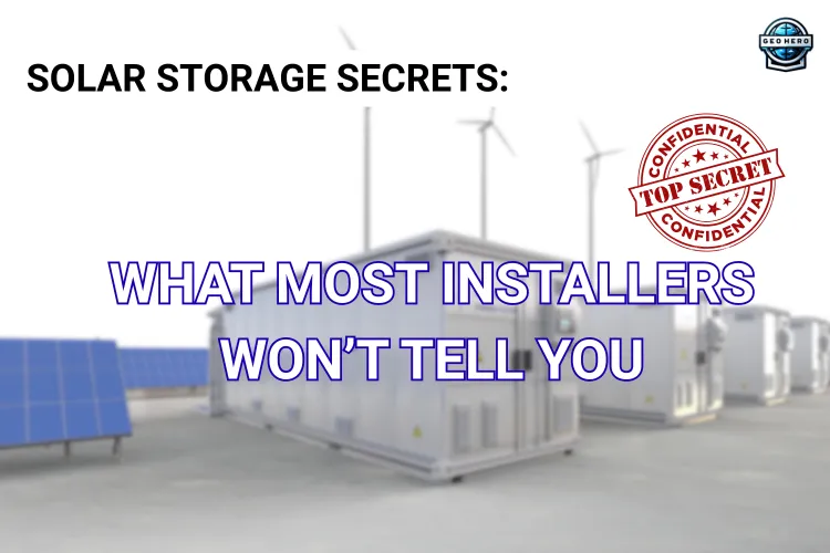 Solar Storage Secrets: What Most Installers Won’t Tell You