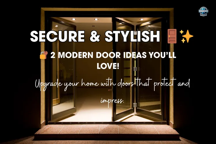 Security Meets Style: 2 Modern Door Ideas That Do Both