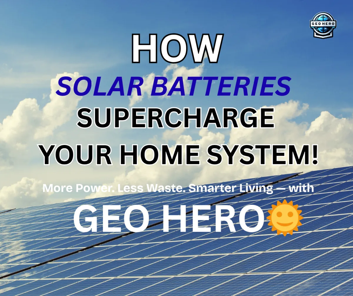 How Solar Batteries Supercharge Your Home System