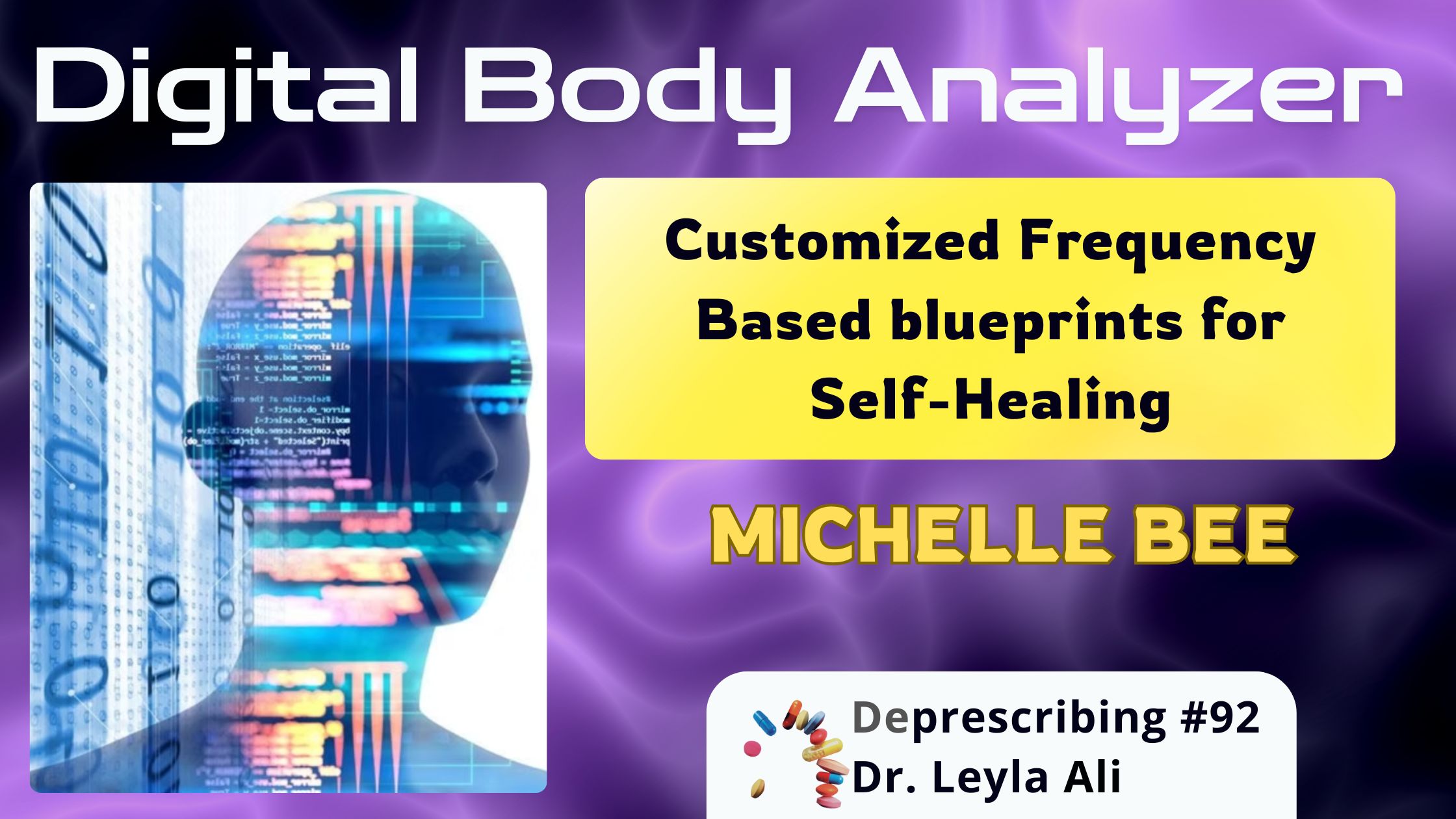 Deprescribing #92, Michelle Bee, Digital Body Analyzer with Julie N,Severe Skin Infection and Rash Testimonial