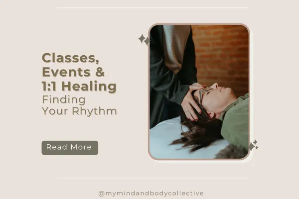 The Difference Between Classes, Events & 1:1 Healing