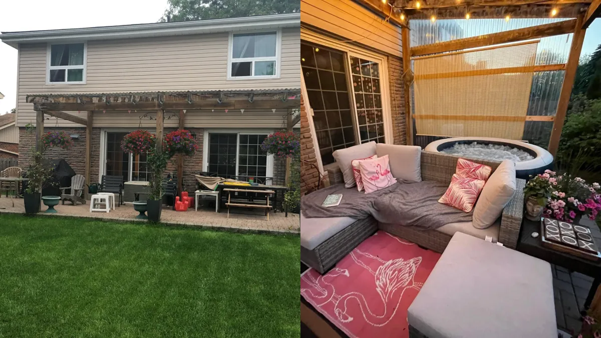🌿 Transforming My Back Patio into an Oasis: The Backyard That Love Built 🌿