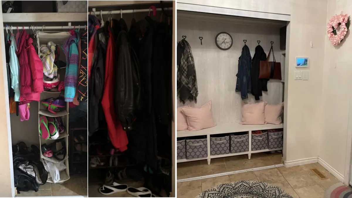 ✨ Before & After: Rethinking Our Front Hallway to Choose Joy ✨