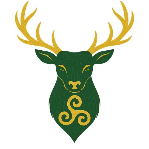 Stag representing re-wilding the soul