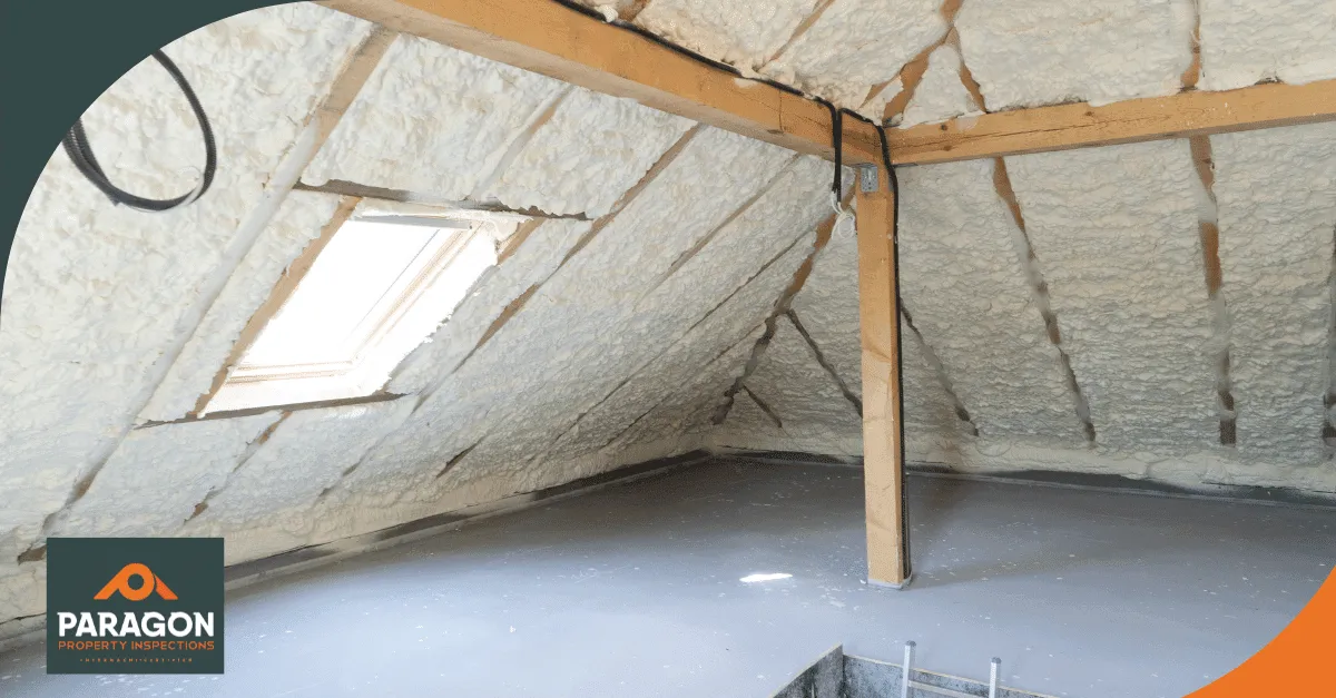 Inspecting Attic Insulation In Cold Weather