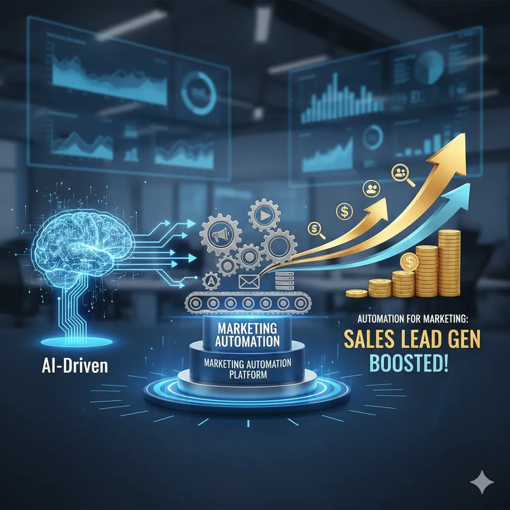Automation for Marketing: How AI-Driven Marketing Automation Boosts Sales Lead Gen