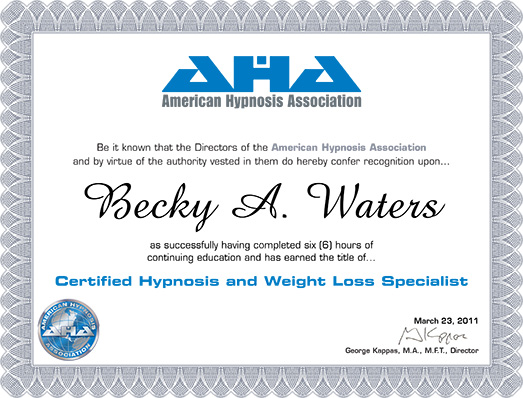 Weight Loss Certification