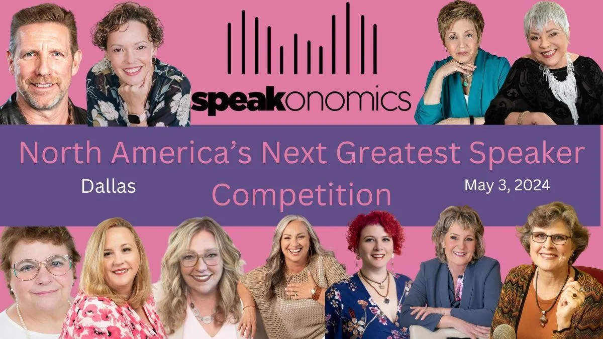 I’m Speaking in North America’s Next Greatest Speaker Competition in Dallas