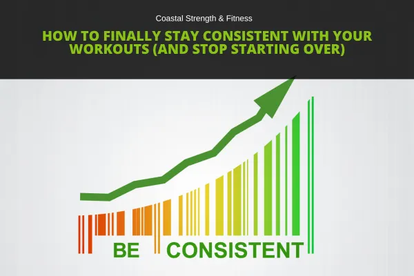 How to Finally Stay Consistent With Your Workouts (And Stop Starting Over)