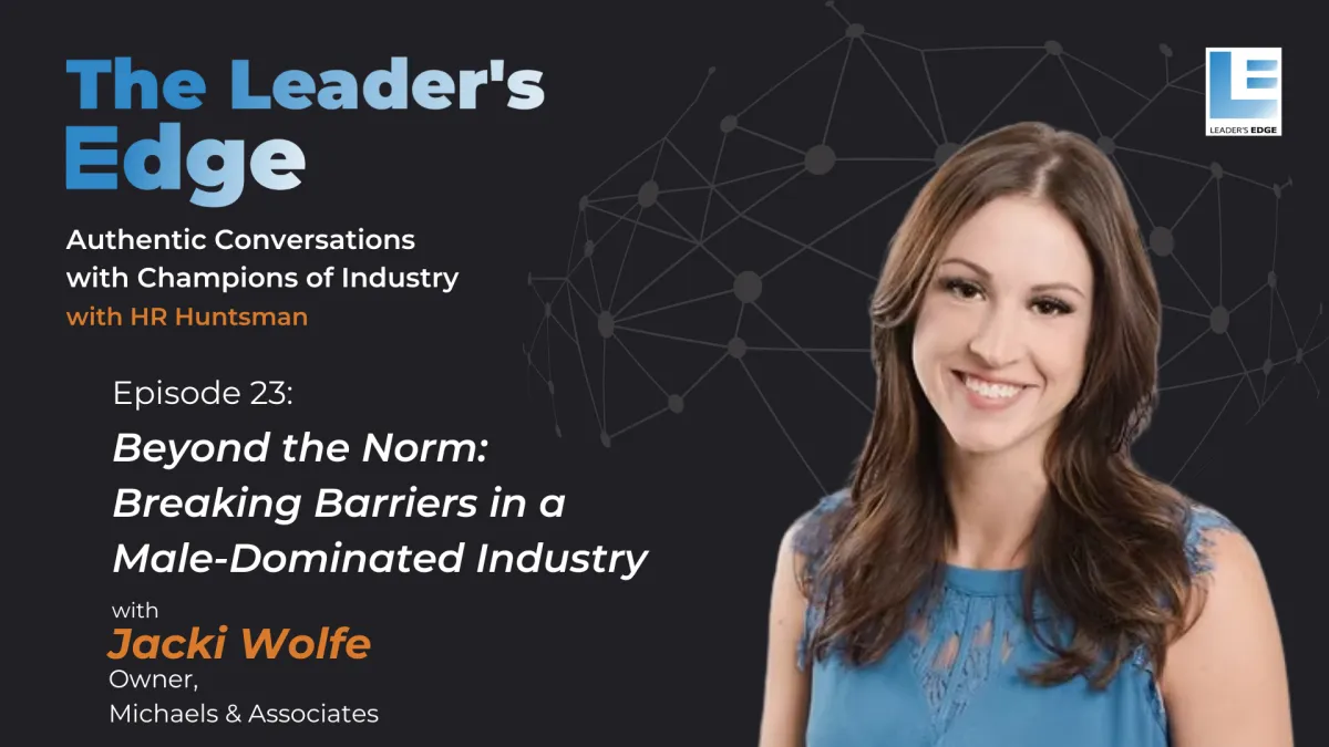 24 - Beyond the Norm: Breaking Barriers in a Male-Dominated Industry